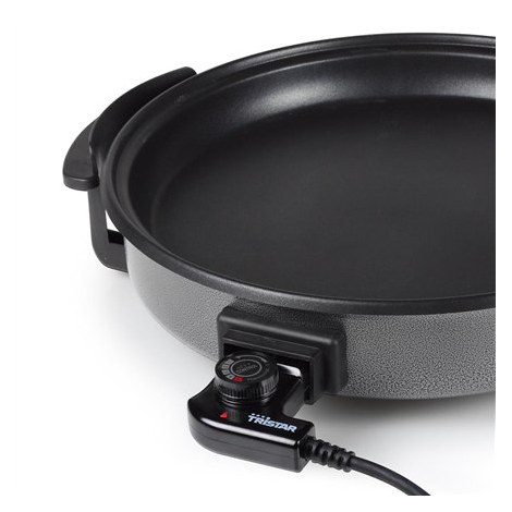 Tristar | PZ-2964 | Multifunctional grill pan | Grill | Diameter 40 cm | 1500 W | Lid included | Fixed handle | Black | Diameter - 3